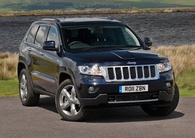 2011 Jeep Grand Cherokee UK Version in black color