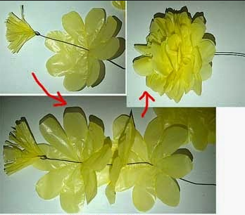 Cara Membuat Bunga Meja Dari Plastik Yang Mudah Dan Simple 