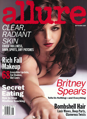 Britney Spear's Allure Cover