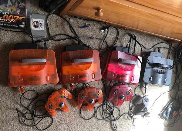 Four Nintendo 64's