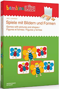 bambinoLÜK-Set: 3/4/5 Jahre: Spiele mit Bildern und Formen: Kasten + Übungsheft/e / 3/4/5 Jahre: Spiele mit Bildern und Formen (bambinoLÜK-Sets, Band 19)