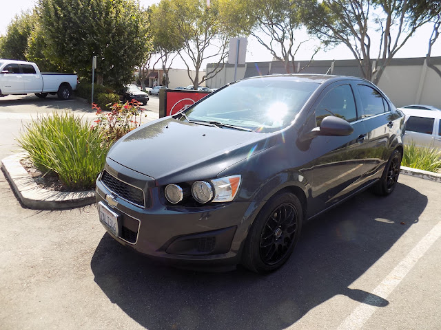2013 Chevrolet Sonic-After work and paint done at Almost Everything Autobody