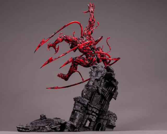 Figuras: Fine Art Statue de Carnage de la línea Marvel Spider-Man - Kotobukiya