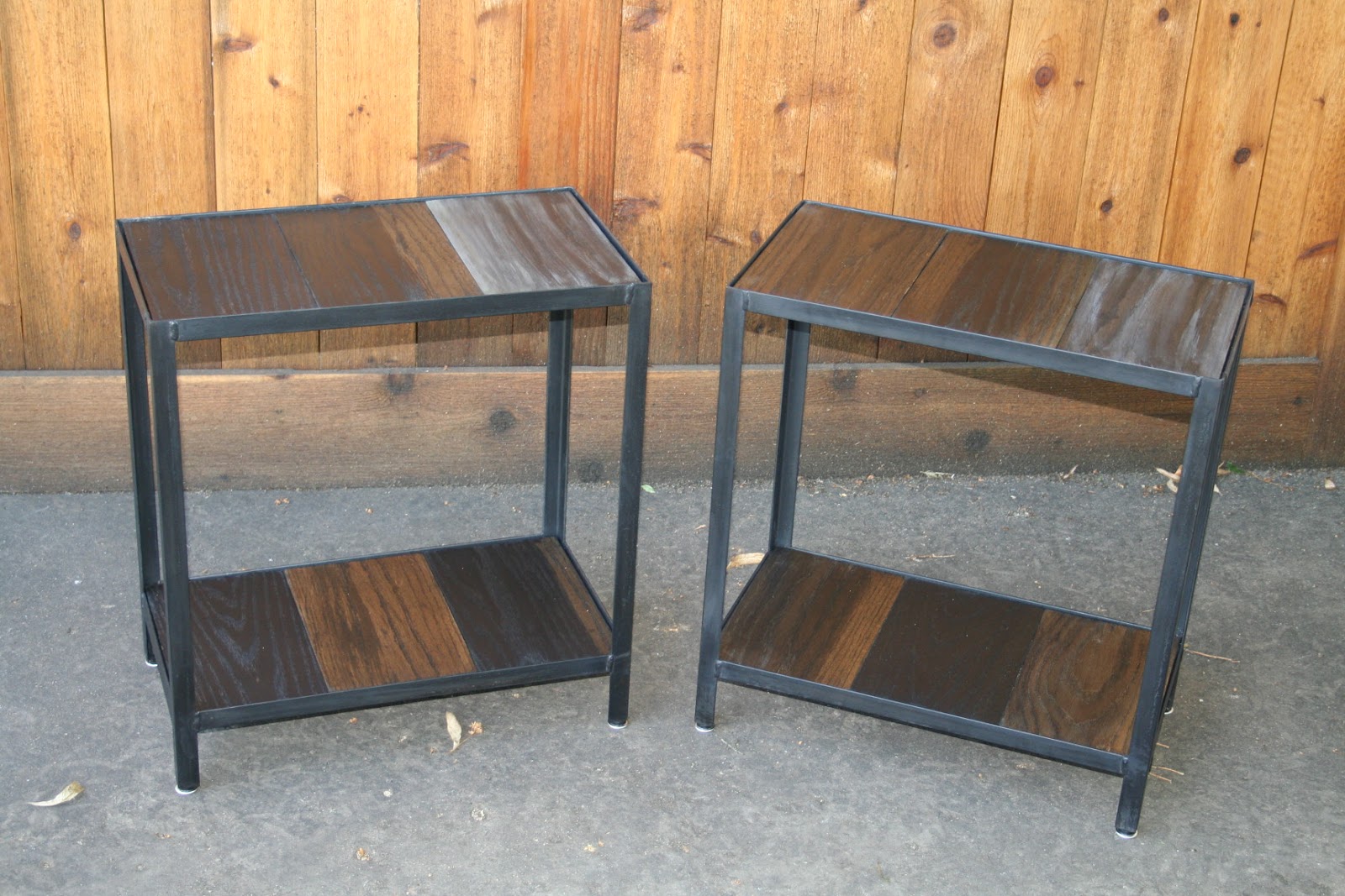  Real  Industrial Edge Furniture llc Industrial end table 