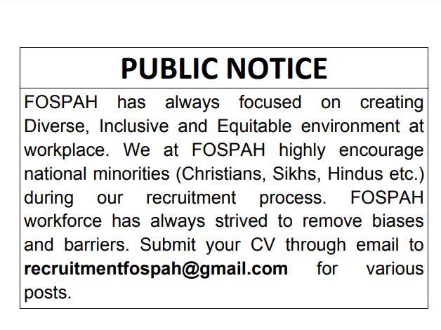 Latest jobs in Federal ombudsman secretariat for protection against harassment