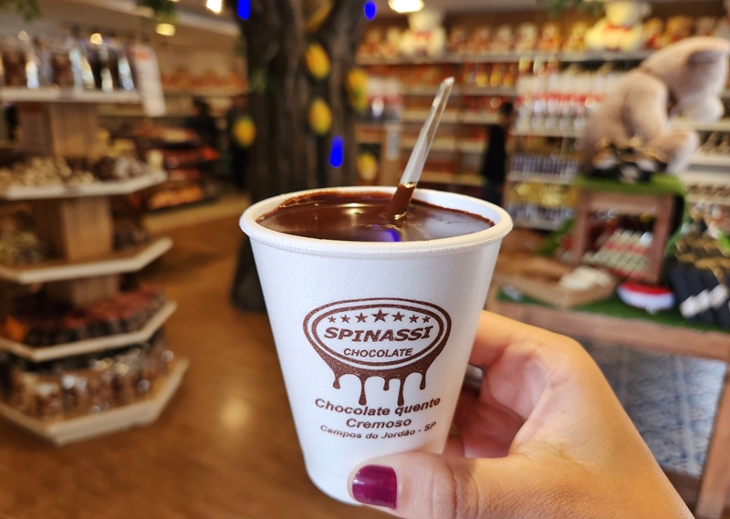 Melhor chocolate quente de Campos do Jordão