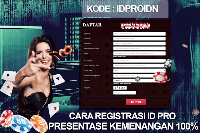 Cara Mudah Mendaftar ID PRO | Poker Online Indonesia