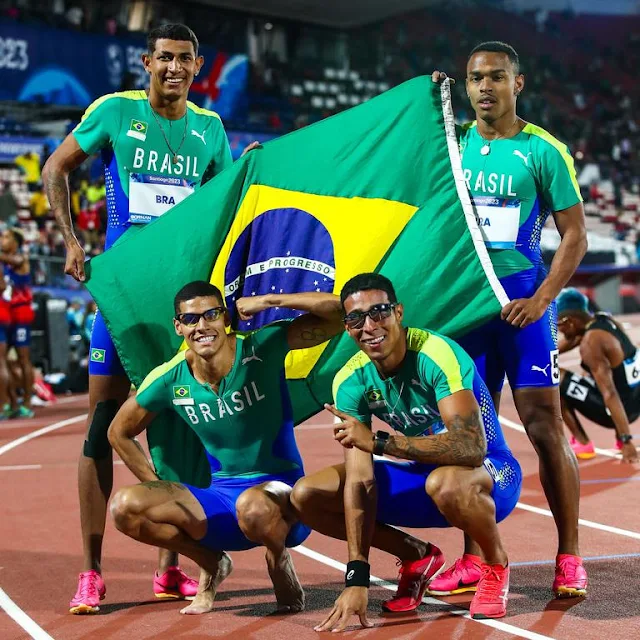 Seleção Brasileira levará 23 atletas para buscar vaga olímpica no 4x400 m no Mundial de Revezamento