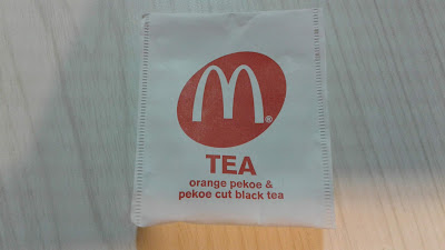 hot tea label
