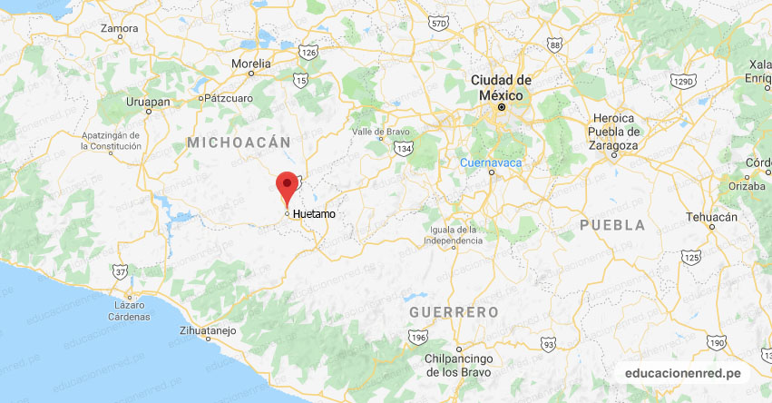Temblor en México de Magnitud 4.1 (Hoy Lunes 09 Septiembre 2019) Sismo - Epicentro - Huetamo - Michoacán de Ocampo - MICH. - SSN - www.ssn.unam.mx