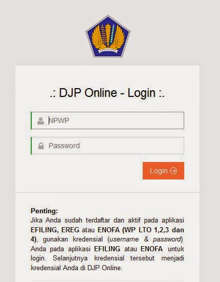 Cara Pengisian SPT Tahunan Secara Online dengan E-Filing Terbaru Update 2015