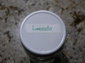 homemade limoncello