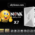 رسيفر نوفا x7 الجديد معالج داكي الشهير nova x7 receiver