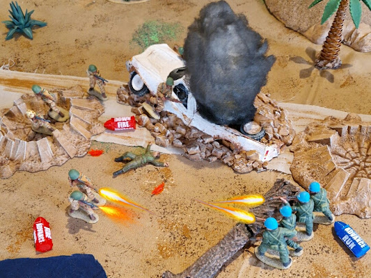 Bolt Action Wargame by Warlord. In this blogpost I try to if it's possible to play Bolt Action for free with army men