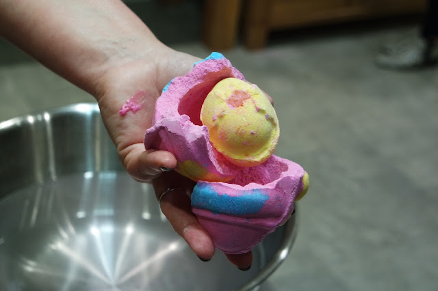 Which Came First Bath Bomb Easter 2016 Lush