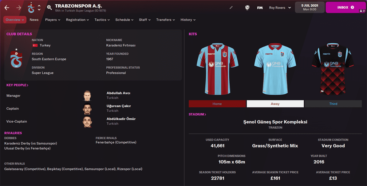 FM22 Trabzonspor