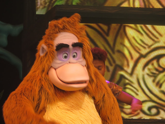 King Louie at Mickey and the Magical Map Disneyland