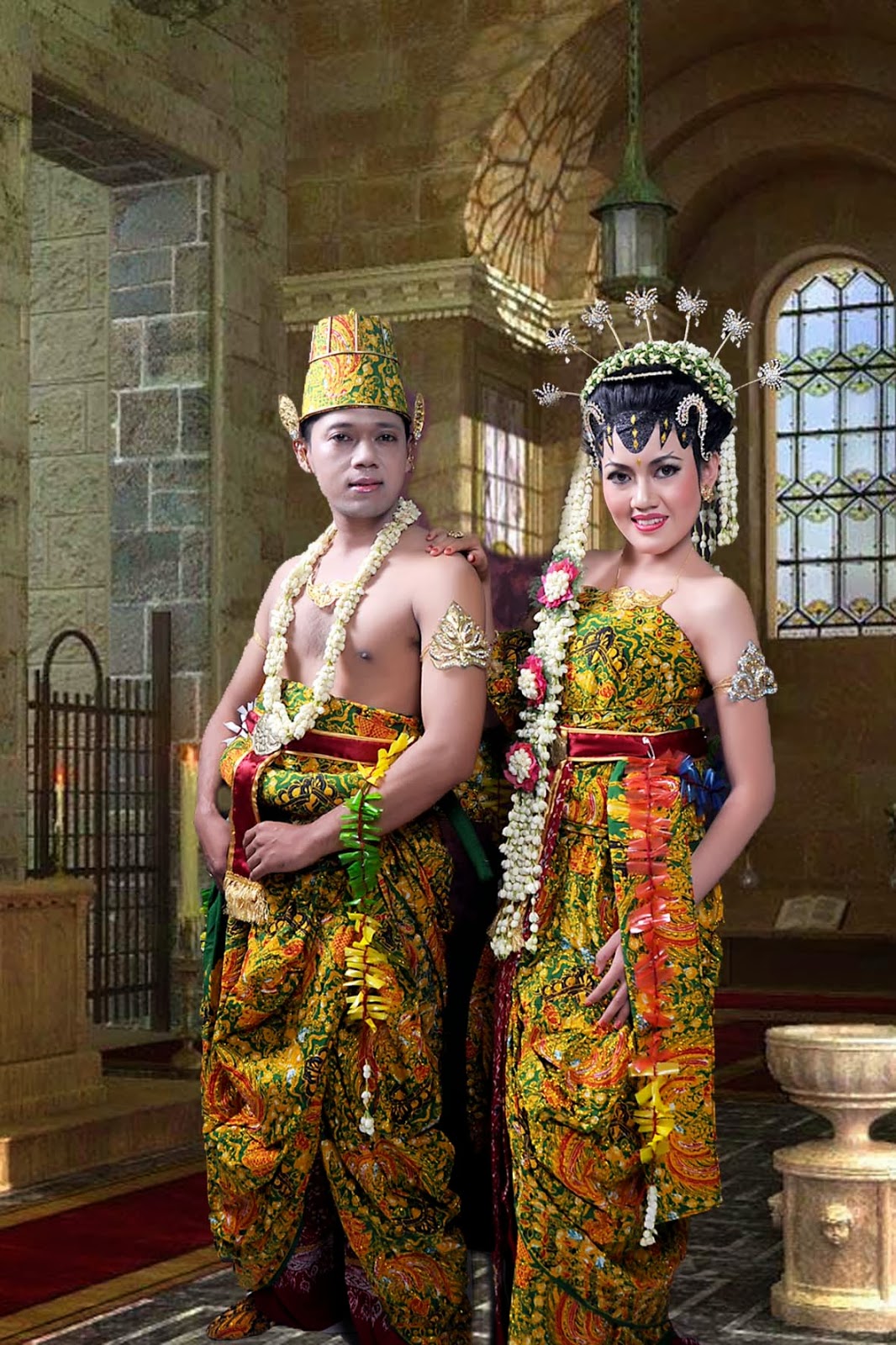 Kumpulan Pakaian  Adat  Pengantin Cirebon  CONTOH PAKAIAN  