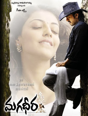 Poster Of Magadheera (2009) Full Movie Hindi Dubbed Free Download Watch Online At worldfree4u.com