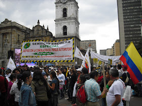 Another Bogotá protest