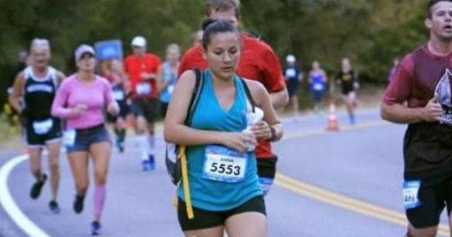 Ketahuan Mompa ASI Saat Lari Marathon, Foto Ibu Muda Ini Jadi Viral di Media Sosial