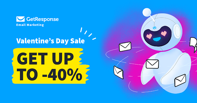 GetResponse Valentine's Day Sale