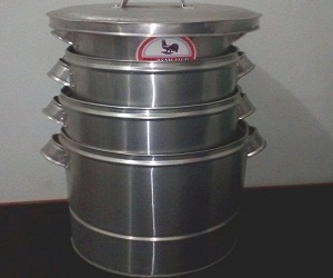 Dangdan Nasi 1 Set Bahan aluminium