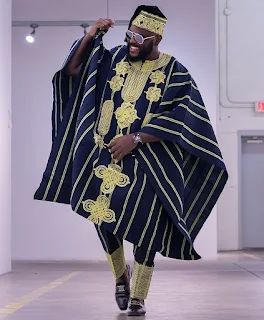 Traditional Wedding Agbada Style