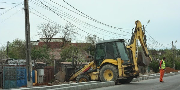 O lucrare de mare anvergură tehnică se realizează, în acest an, pe DN 56 Craiova-Calafat