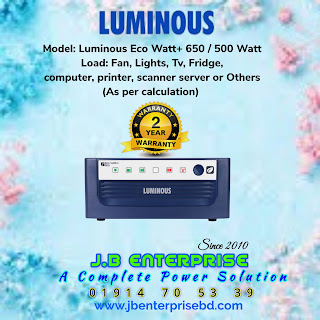 luminous eco watt+ 650va price