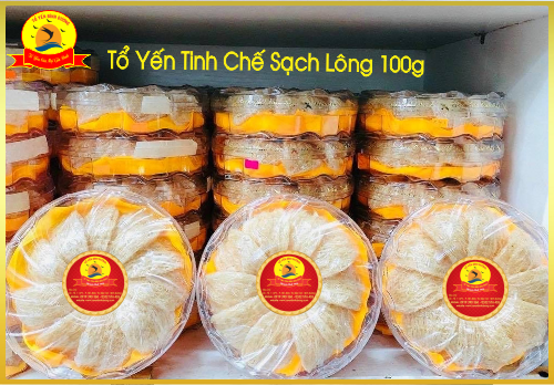 Tổ yến nguyên chất nhà nuôi 2