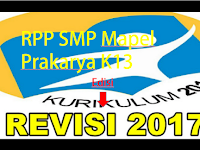 RPP SMP Mapel Prakarya K13 Edisi Revisi 2017