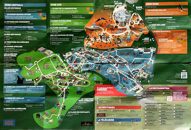 plan du parc de beauval