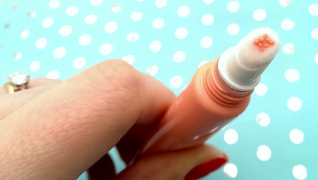 Closeup of Clarins instant light lip perfector