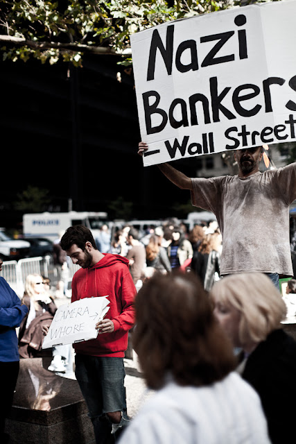 occupy wall street, wall street, financial district, owe, money, stock exchange, 2.0, nazi, bankers