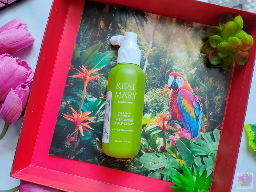 Rated Green REAL MARY pobudzający spray do skóry głowy