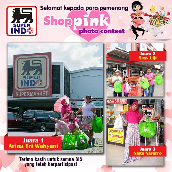 Pemenang Kontes Foto Shoppink Super Indo
