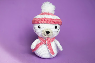 Foca amigurumi ganchillo