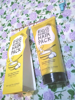 too cool for school egg remidy hair pack review