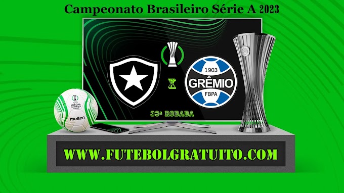 Assistir Botafogo x Grêmio ao vivo grátis 09/11/2023