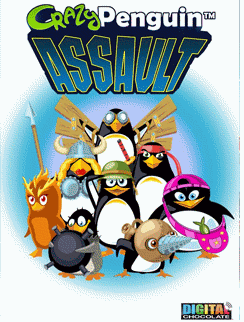Baixar jogo para celular Crazy Penguin Assault (estilo Angry Birds) grátis