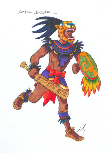 jaguar aztecs warriors