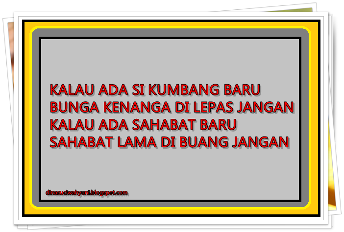 PUISI KLASIK - PANTUN - KUMPULAN PANTUN NASIHAT  JDSK