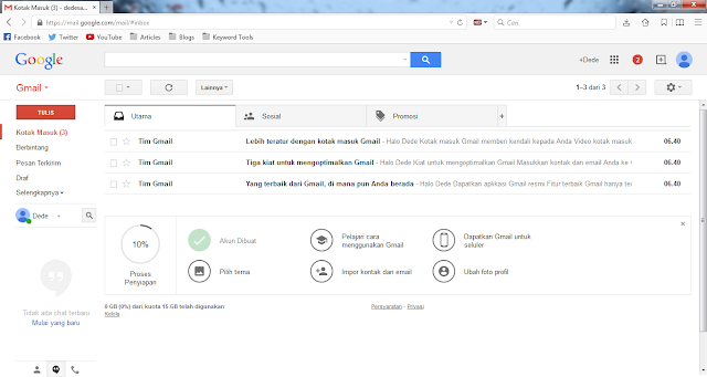 Cara membuat email google