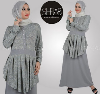 Aneka Baju Muslim Terbaru Bahan Spandek