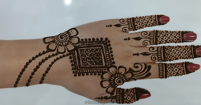 henna arabic mehndi design