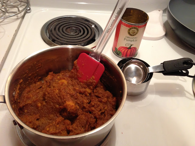 Cook the pumpkin with seasonings before mixing with eggs #dreamsmorerealthanreality 