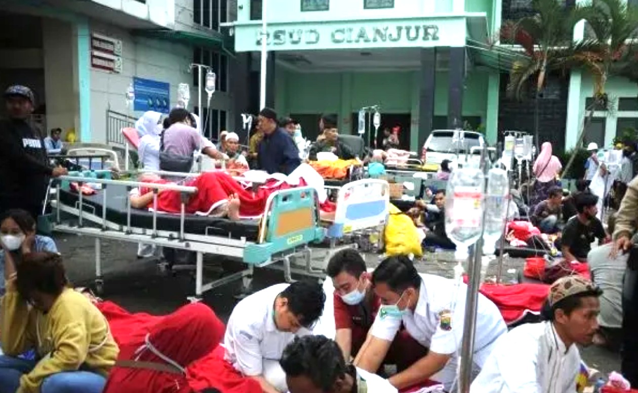 Update Korban Gempa Cianjur: 162 Meninggal Dunia, 326 Luka-luka