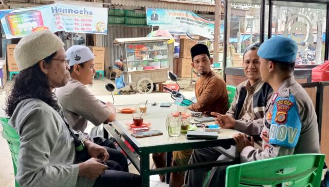 Harkamtibmas, Anggota Polsek Peureulak Polres Aceh Timur Bangun Kemitraan Dengan Elemen Masyarakat