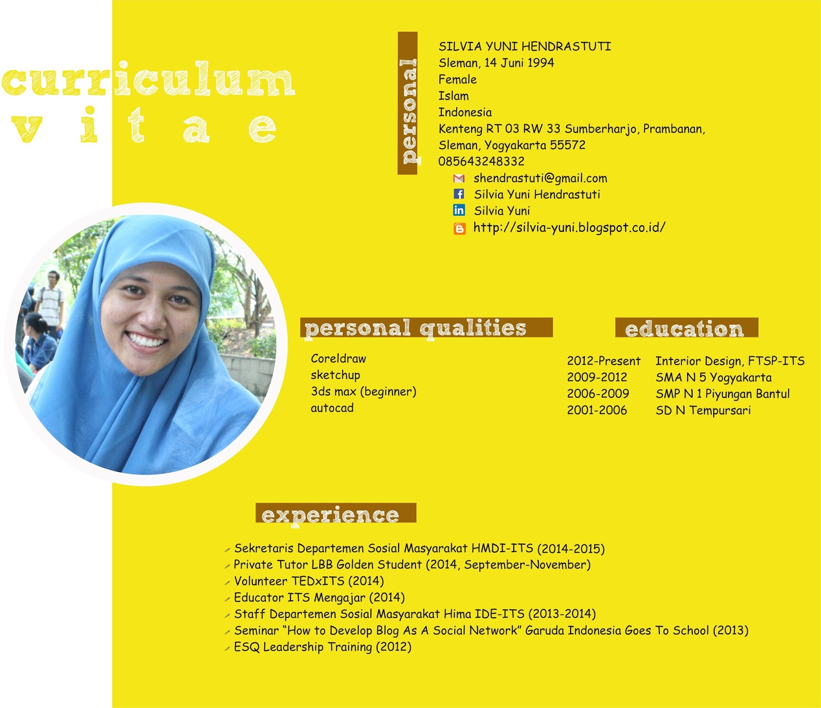 Sepotong Episode: Curriculum Vitae dan Portofolio